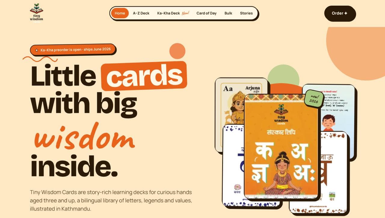 Tiny Wisdom Cards